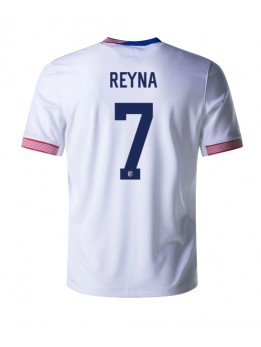 Vereinigte Staaten Giovanni Reyna #7 Heimtrikot Copa America 2024 Kurzarm